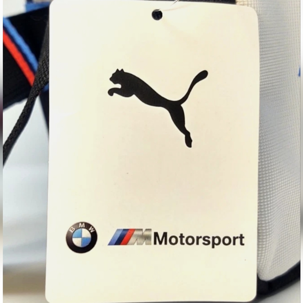 NWT Men's Puma x BMW Motorsport Double Portable Waist Bag - Picture 8 of 16